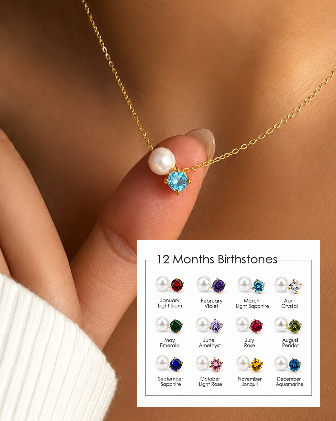 Birthstone Necklace