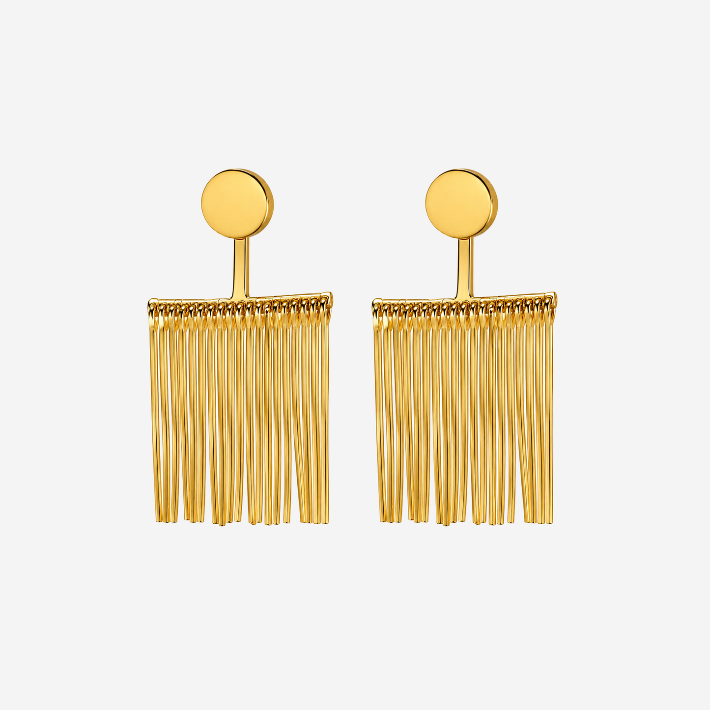 Gold-plated Titanium Earrings