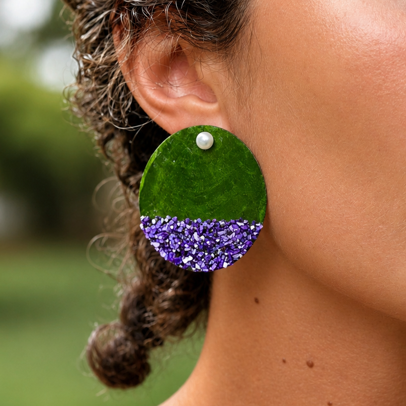 Silver Stud Earrings
