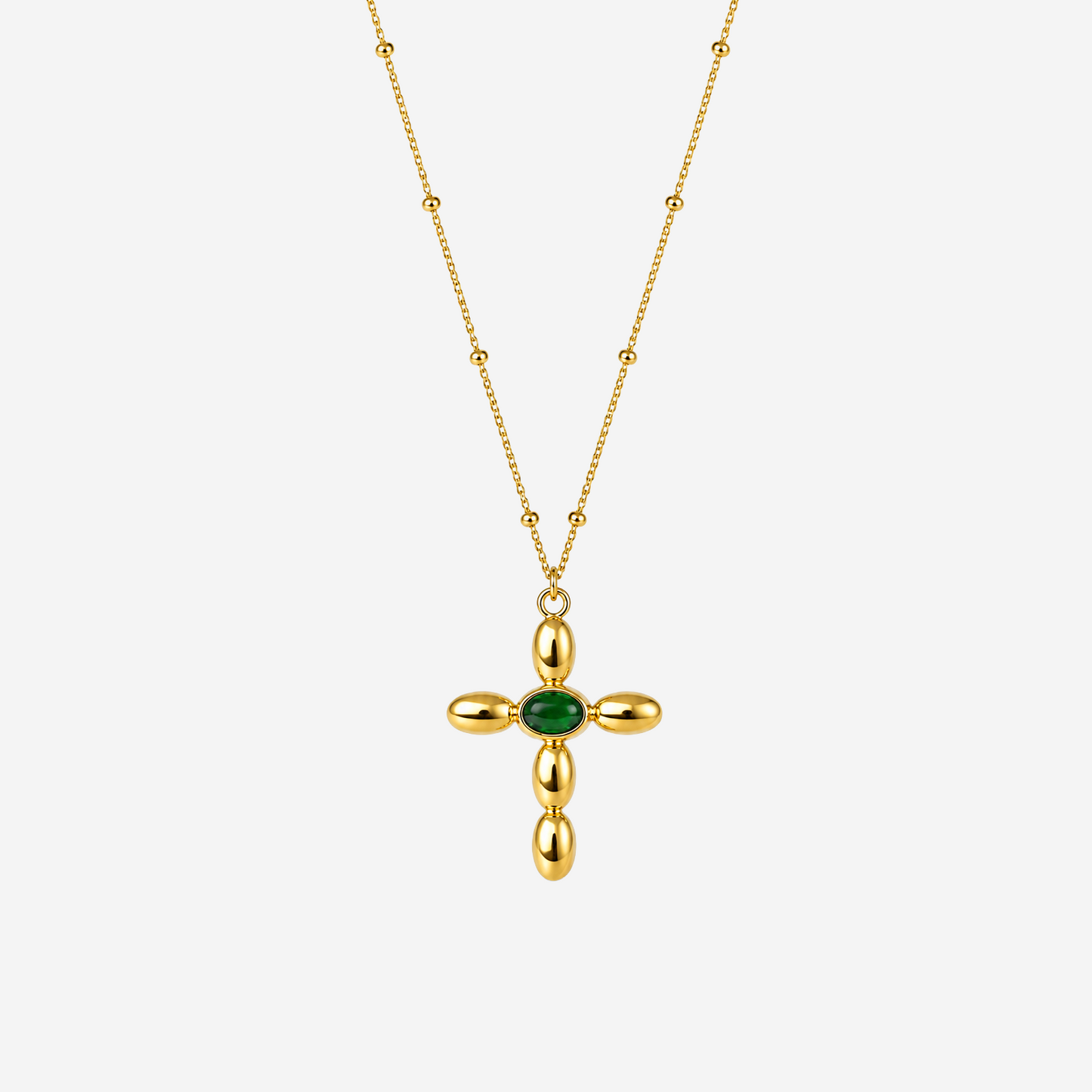 Titanium Gold Plated Necklace