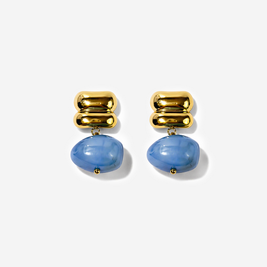 Gold-plated Titanium Earrings