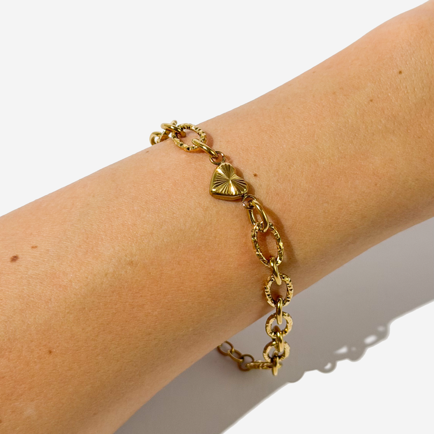 Gold-plated Titanium Bracelet