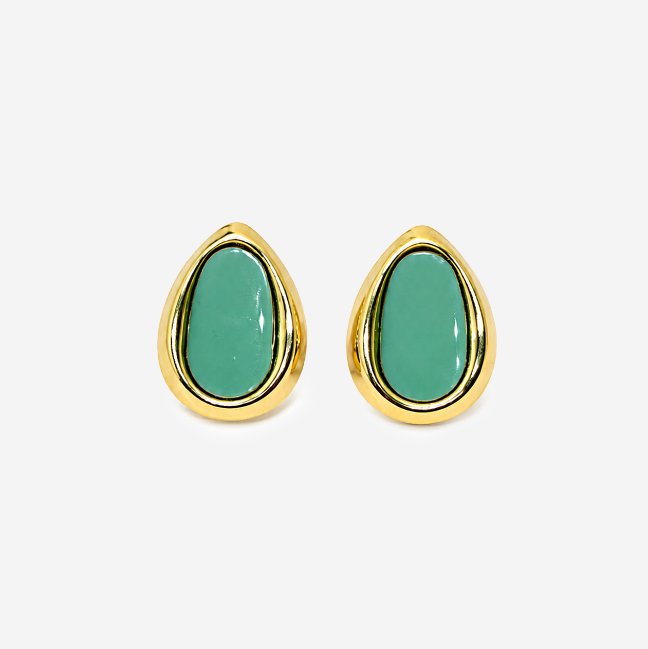 Titanium Gold Plated Earrings