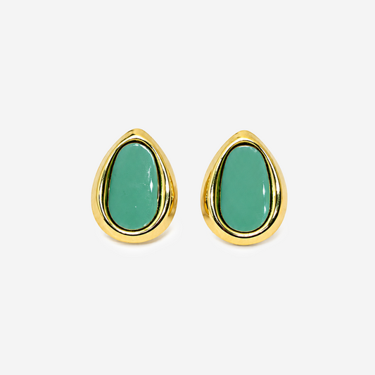 Titanium Gold Plated Earrings