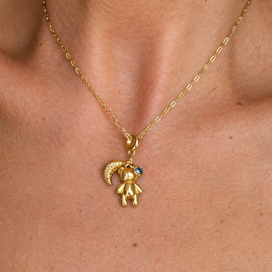 Gold-plated Titanium Necklace