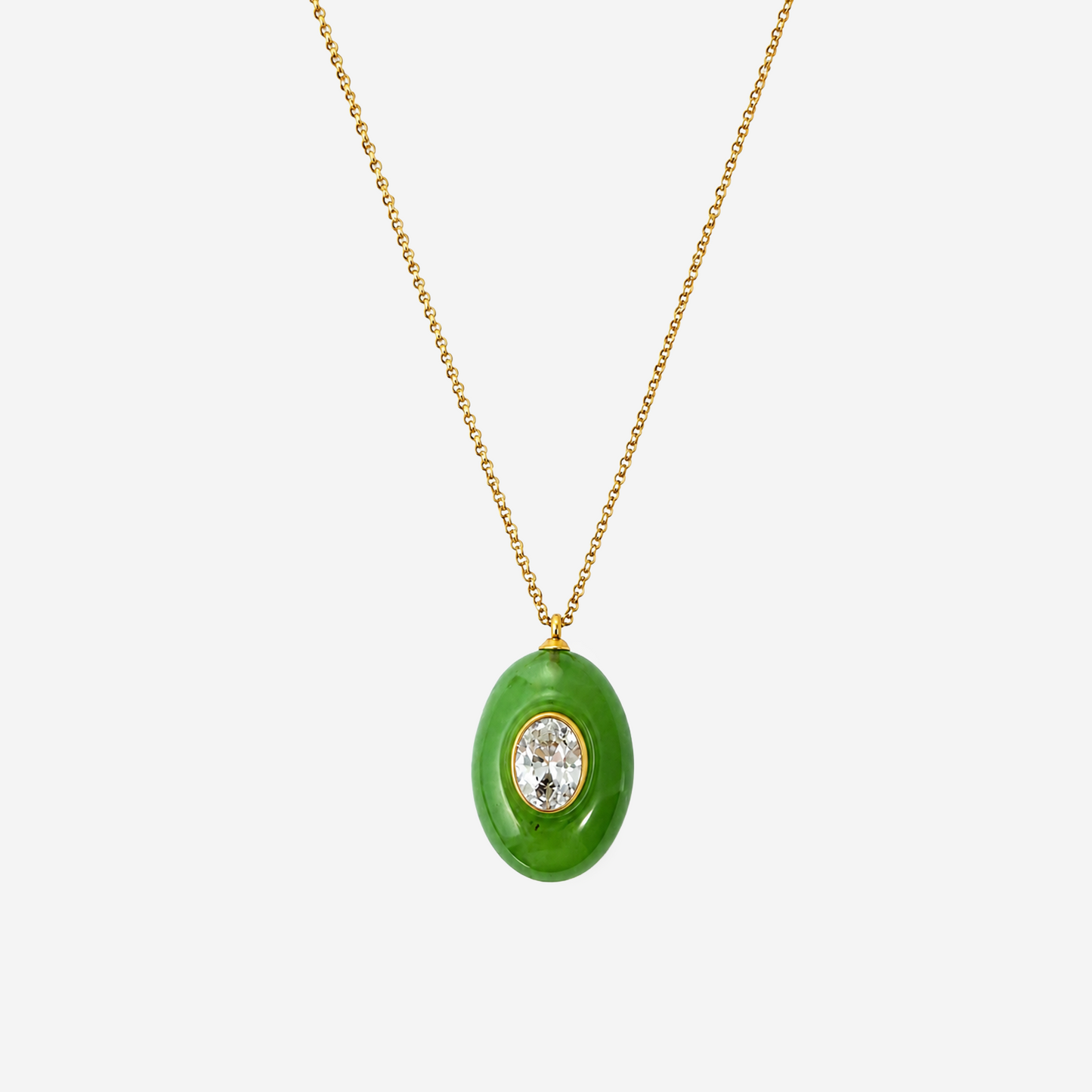 Titanium Gold Plated Necklace