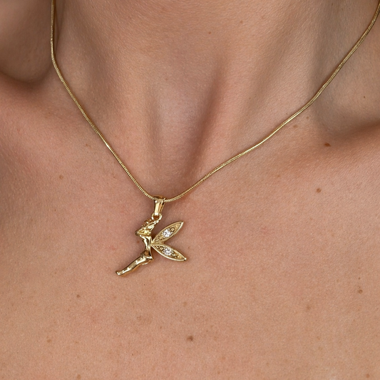 Gold-plated Titanium Necklace