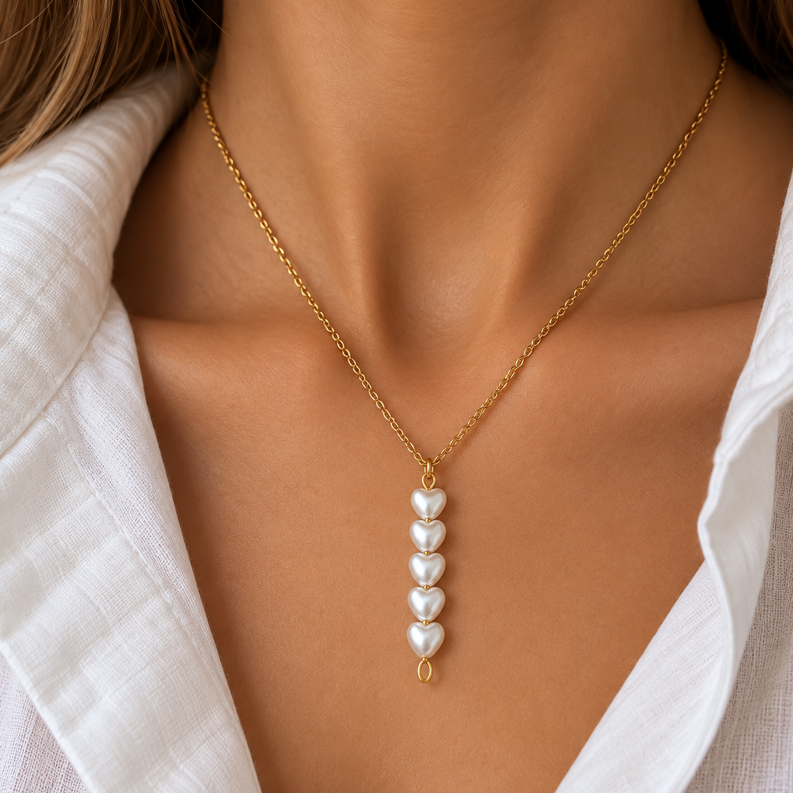 Spiral Crystal Necklace