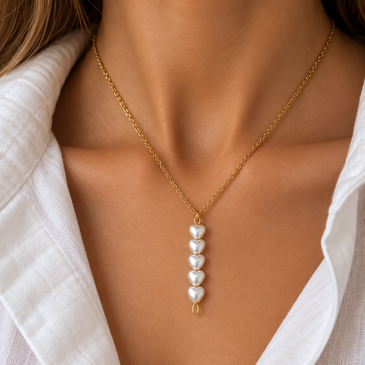 Spiral Crystal Necklace