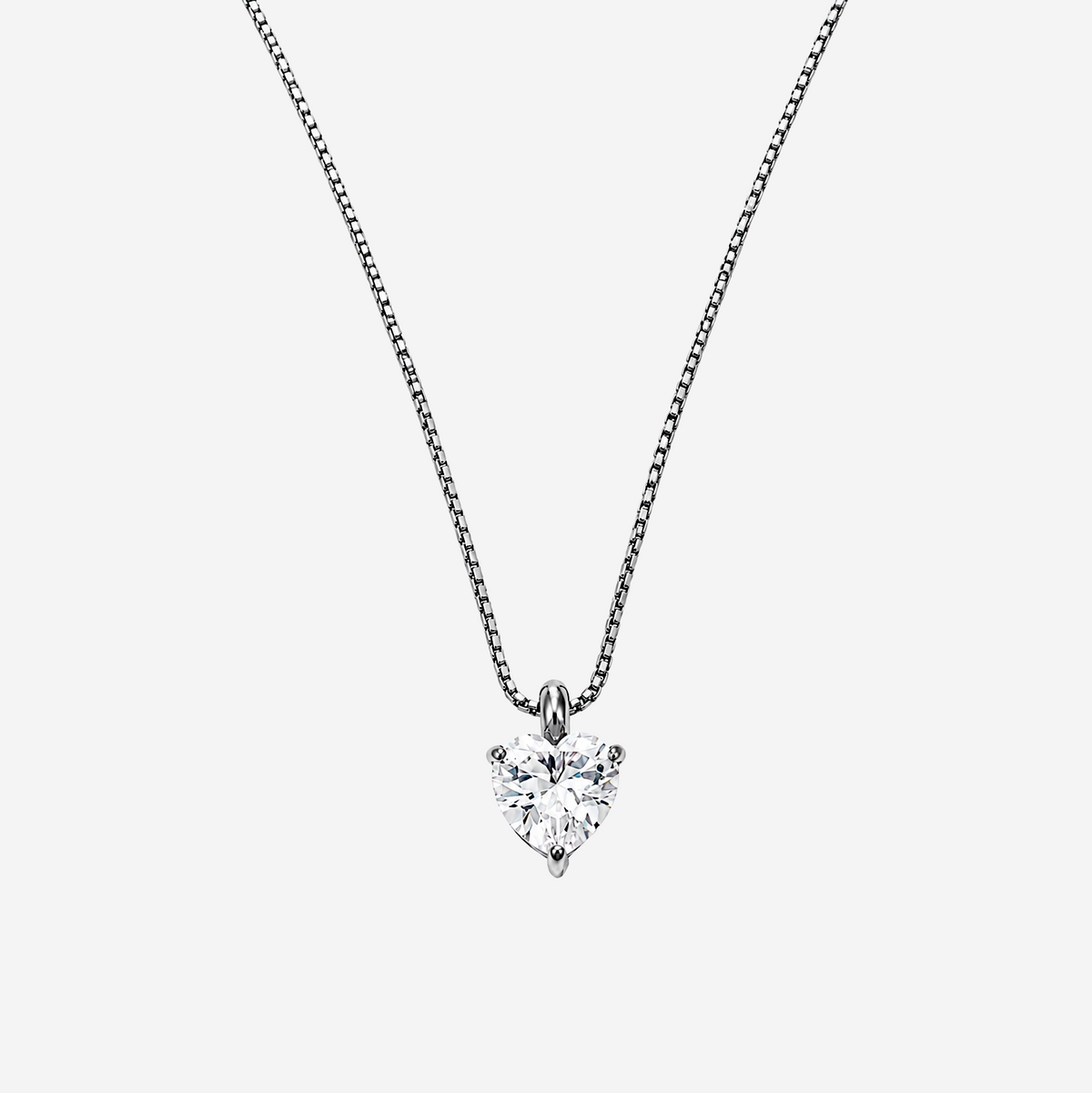 Gold-plated Titanium with Heart Necklace