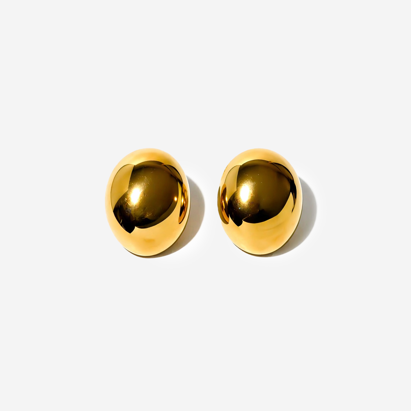 Gold-plated Titanium Earrings