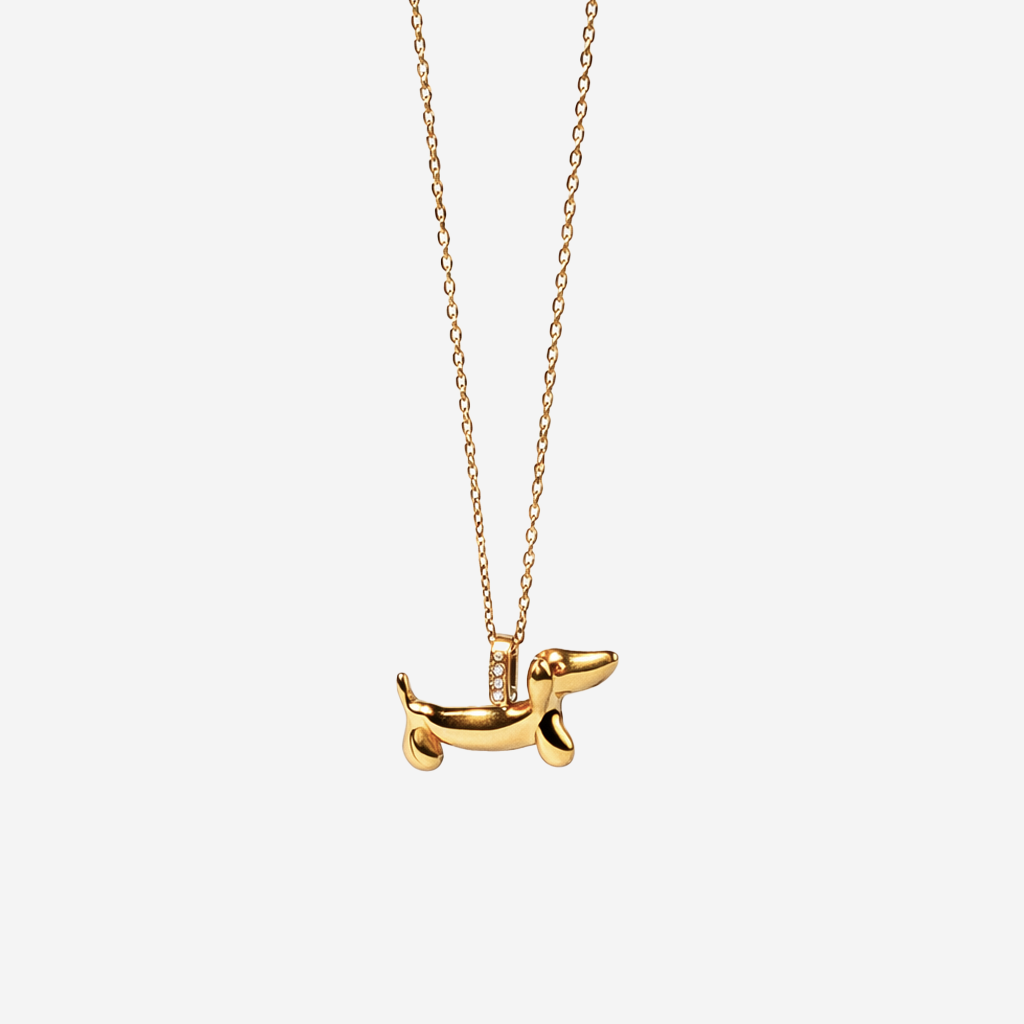 "Doggo" Gold Necklace