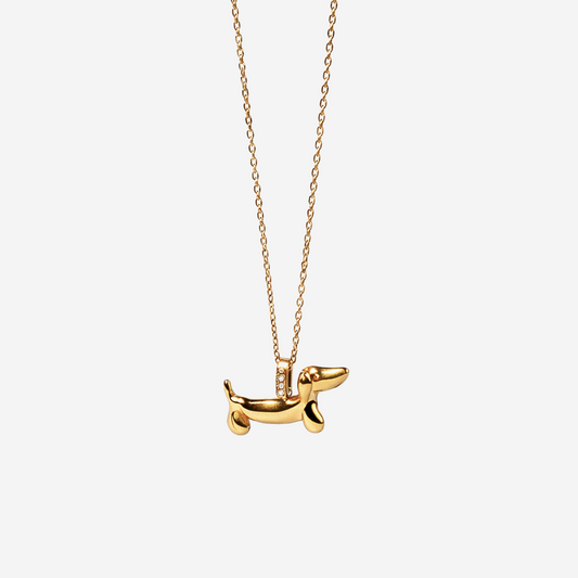 "Doggo" Gold Necklace