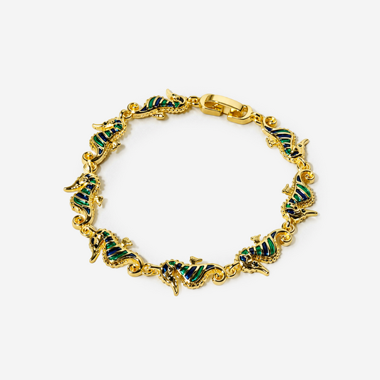 Titanium Gold Plated Bracelet