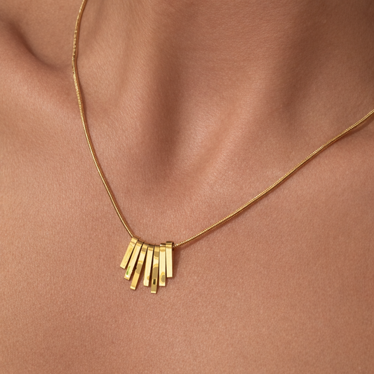 Gold-plated Titanium Necklace