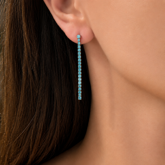 Acqua Tennis Earrings