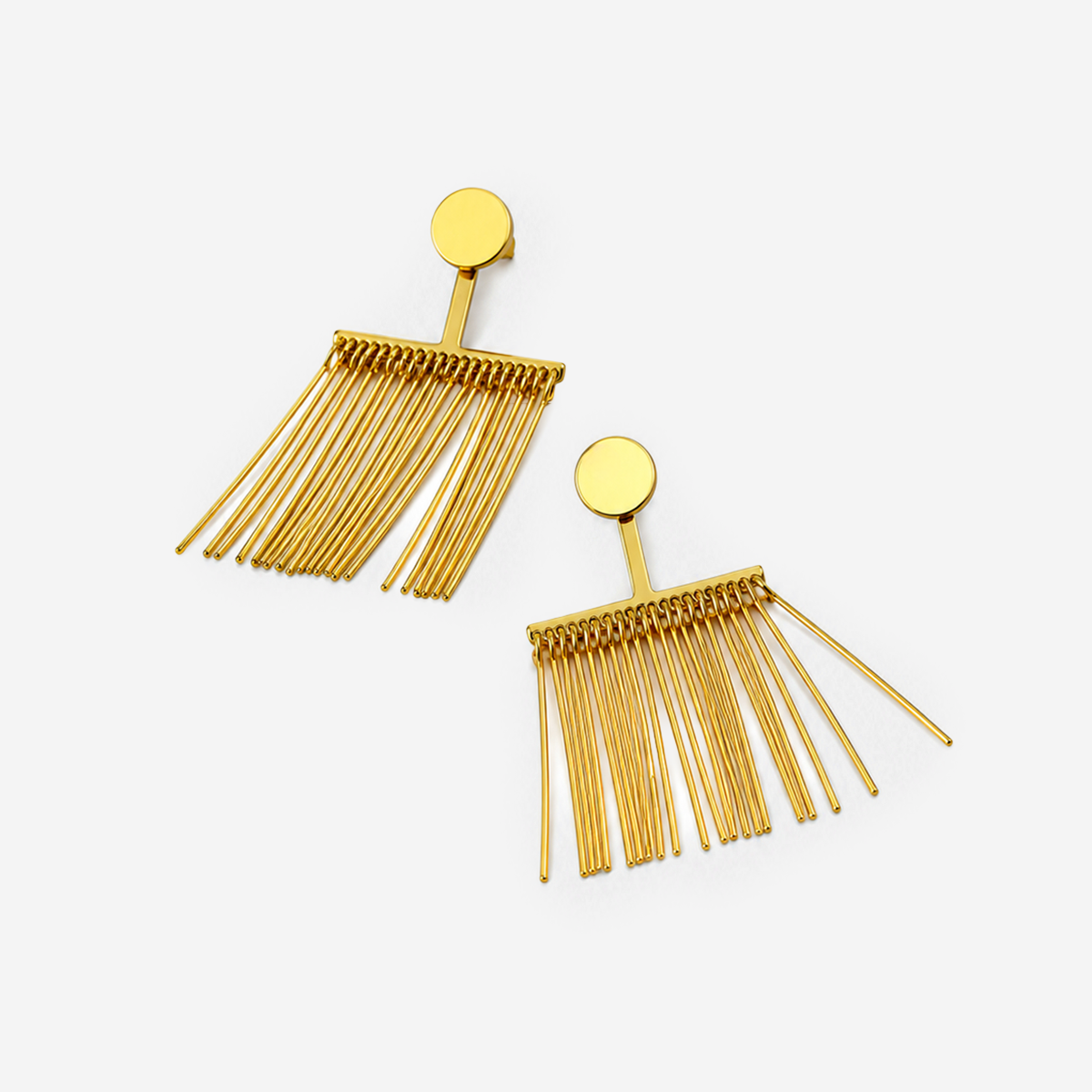 Gold-plated Titanium Earrings