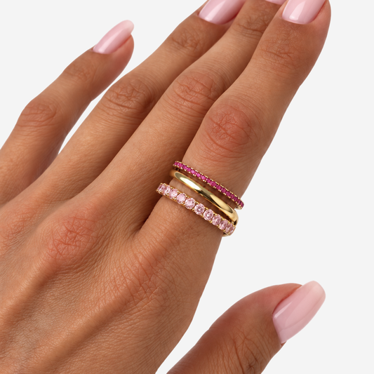 Duo Sparkle Ring