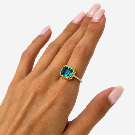 Blue Stone Ring
