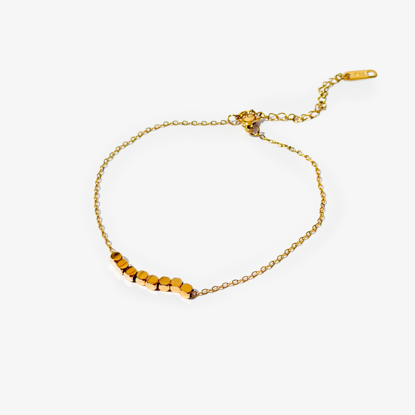 Gold-plated Titanium Anklet