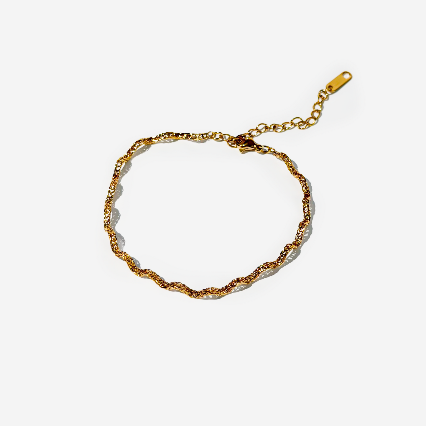Titanium Gold Plated Bracelet