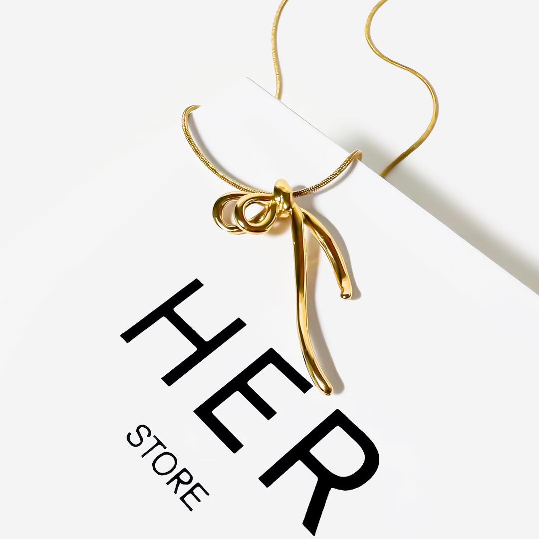 Gold-plated Titanium Necklace