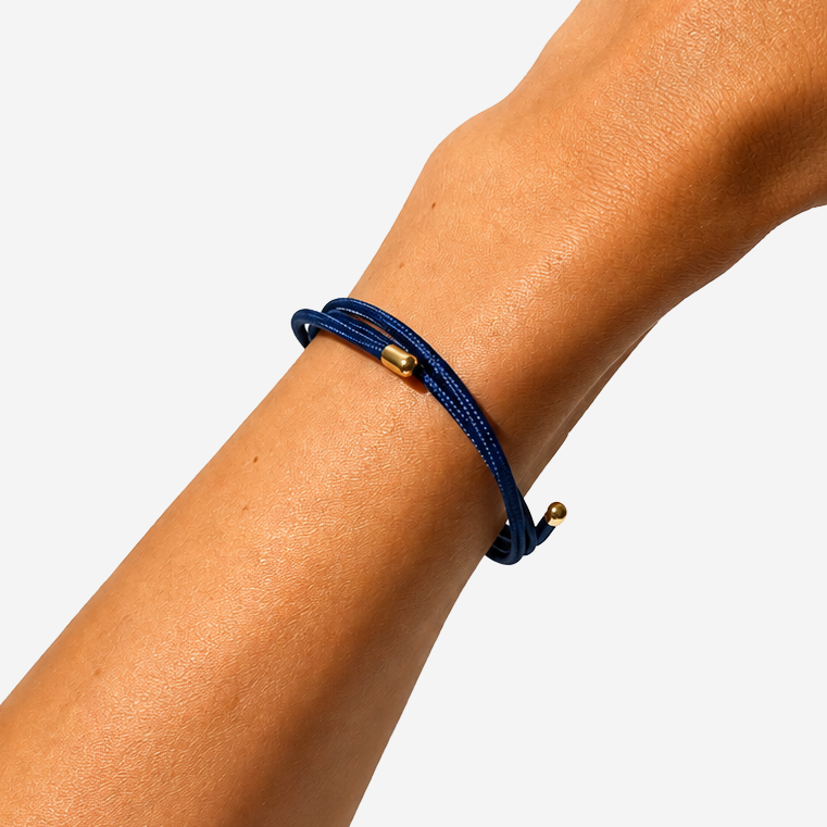 Magnetic Necklace - Navy Blue