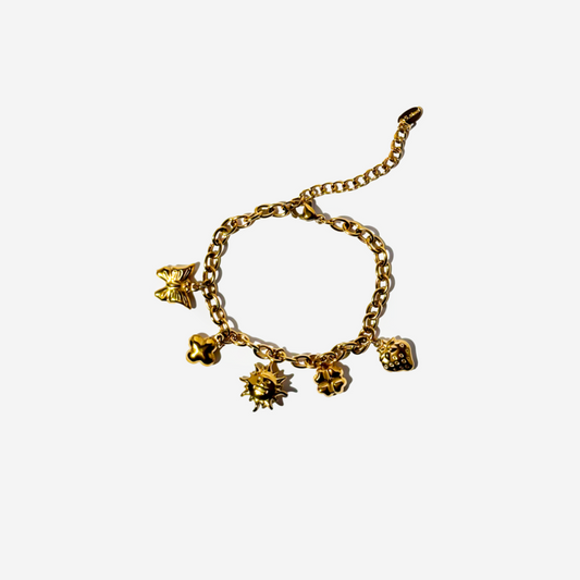 Gold-plated Titanium Bracelet