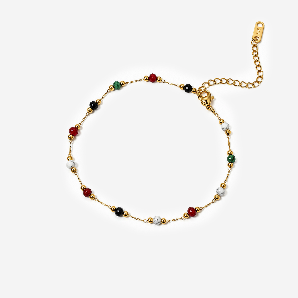 Gold-plated Titanium Anklet