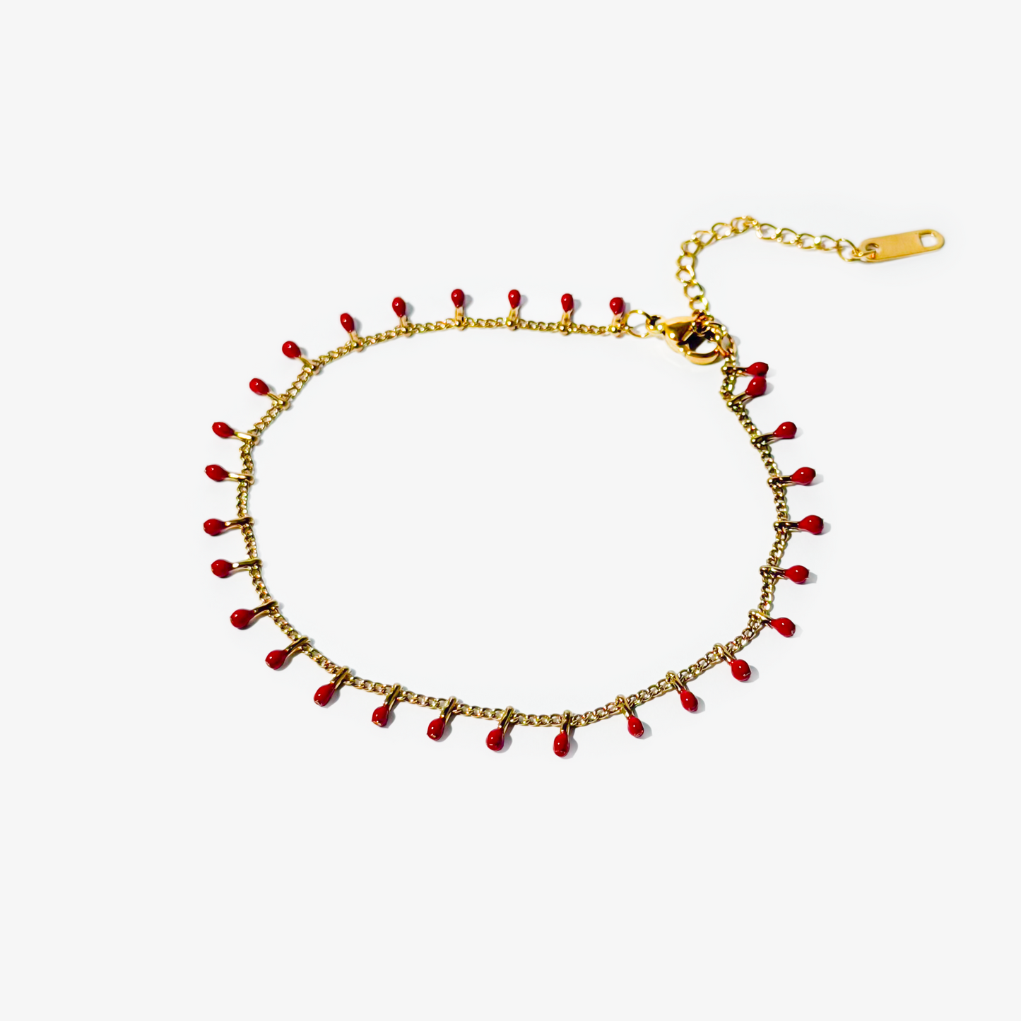 Titanium Gold Plated Anklet