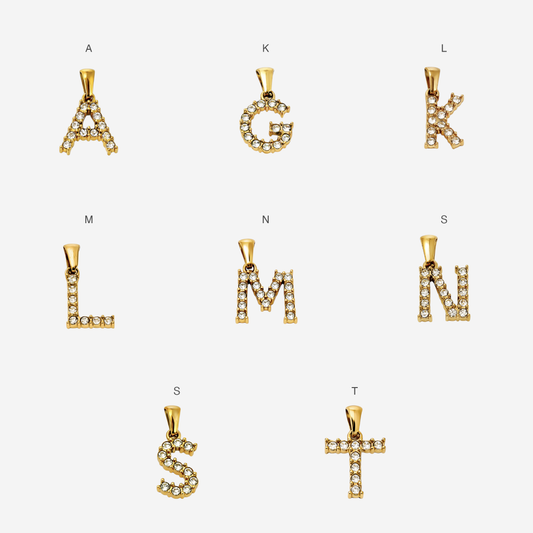 Gold-plated Titanium Charm