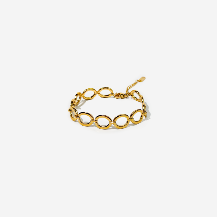 Gold-plated Titanium Bracelet