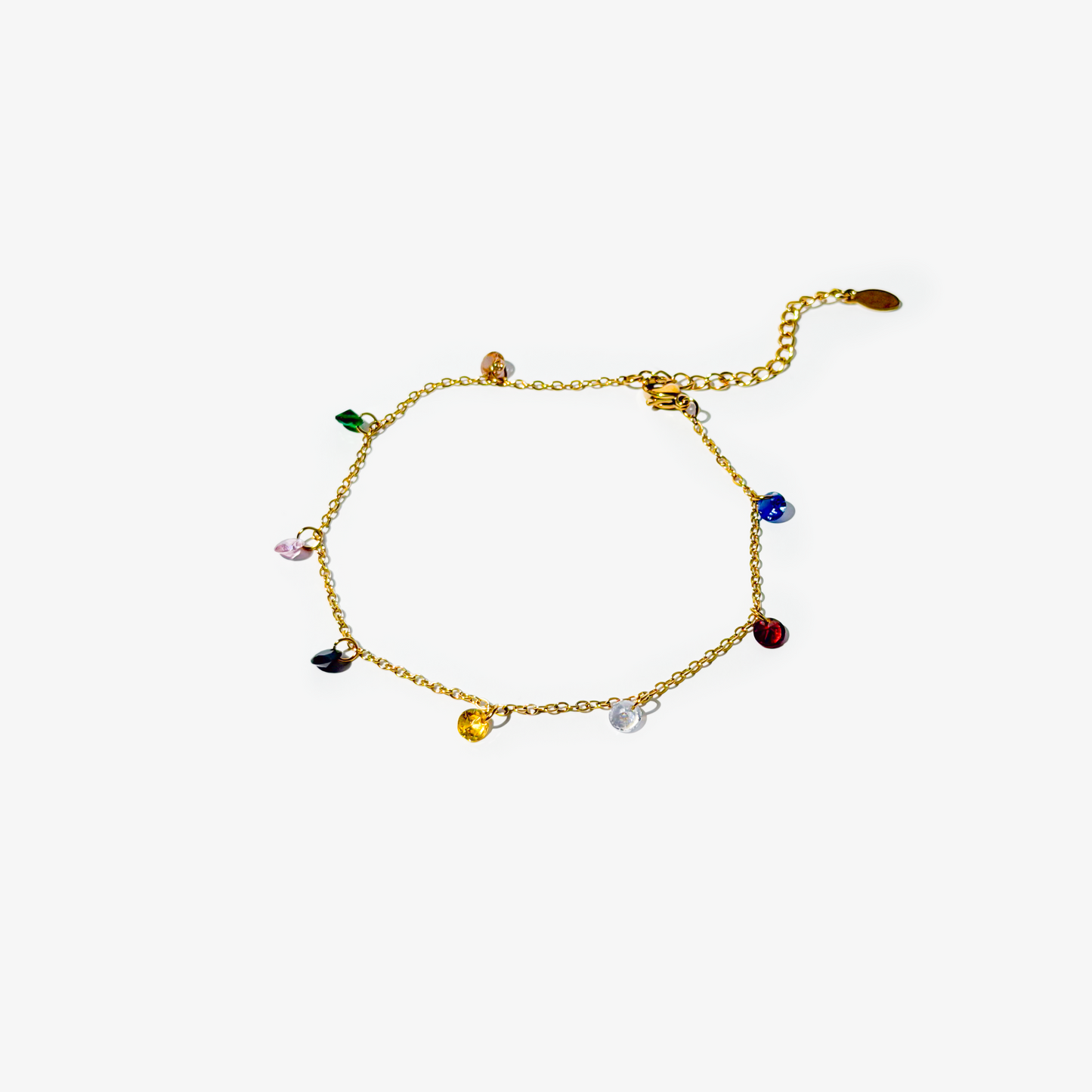 Titanium Gold Plated Anklet