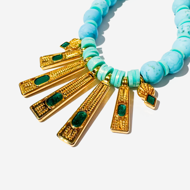Helios Glow Necklace – Greek Collection