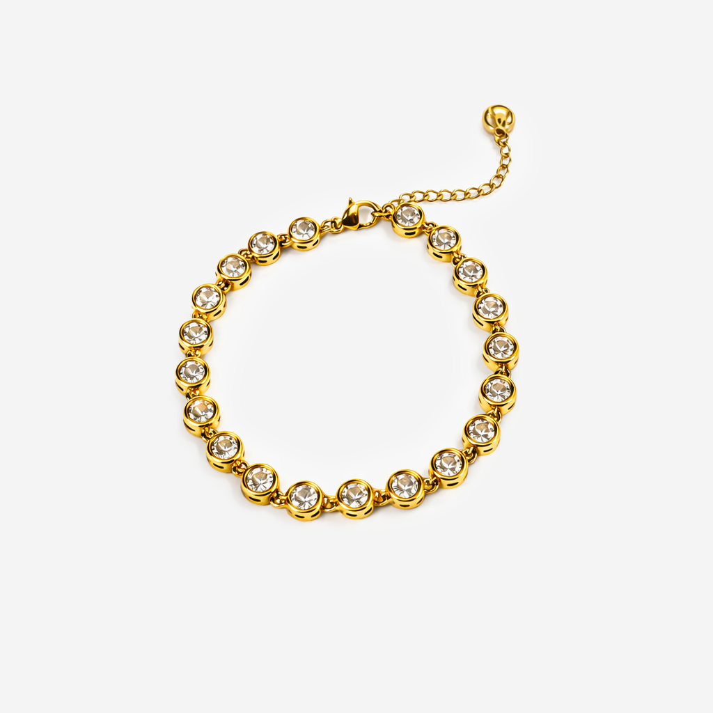 Gold-plated Titanium Italian Collection Bracelet