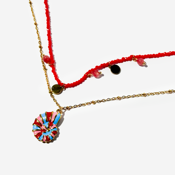 Gold-plated Titanium Necklace