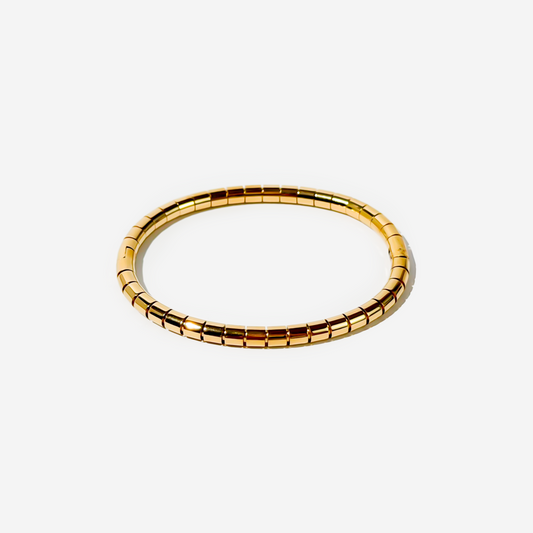 Gold-plated Titanium Bracelet