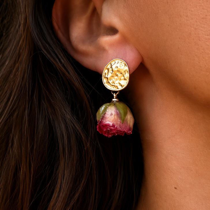 Blush Rose Earrings