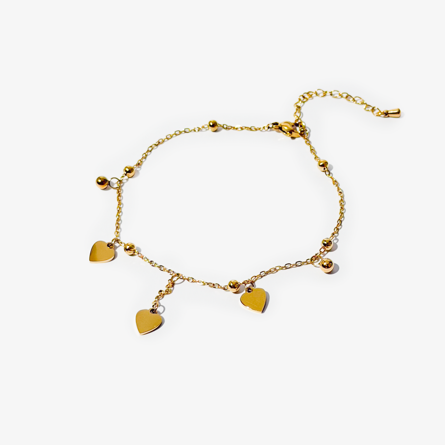 Gold-plated Titanium Anklet