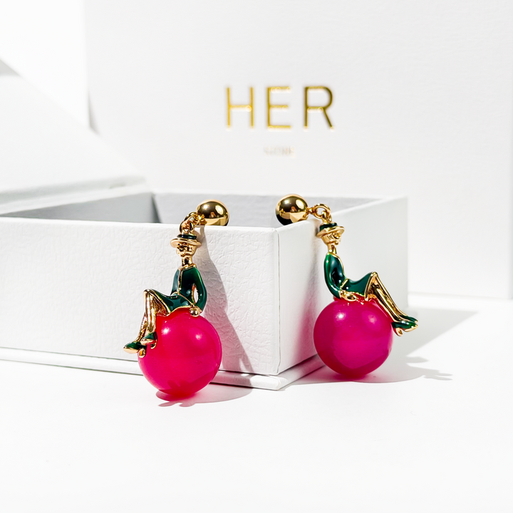 Gold-plated Titanium Earrings