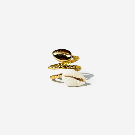 Gold-plated Titanium Ring