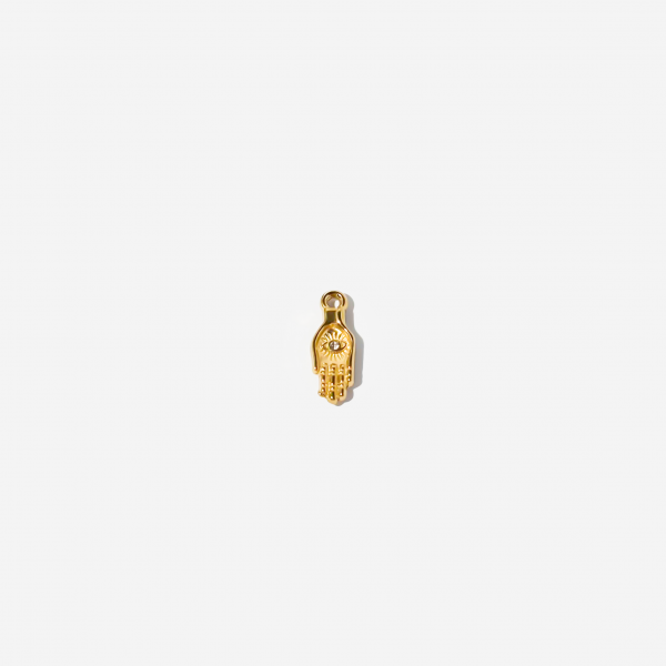 Gold-plated Titanium Charm