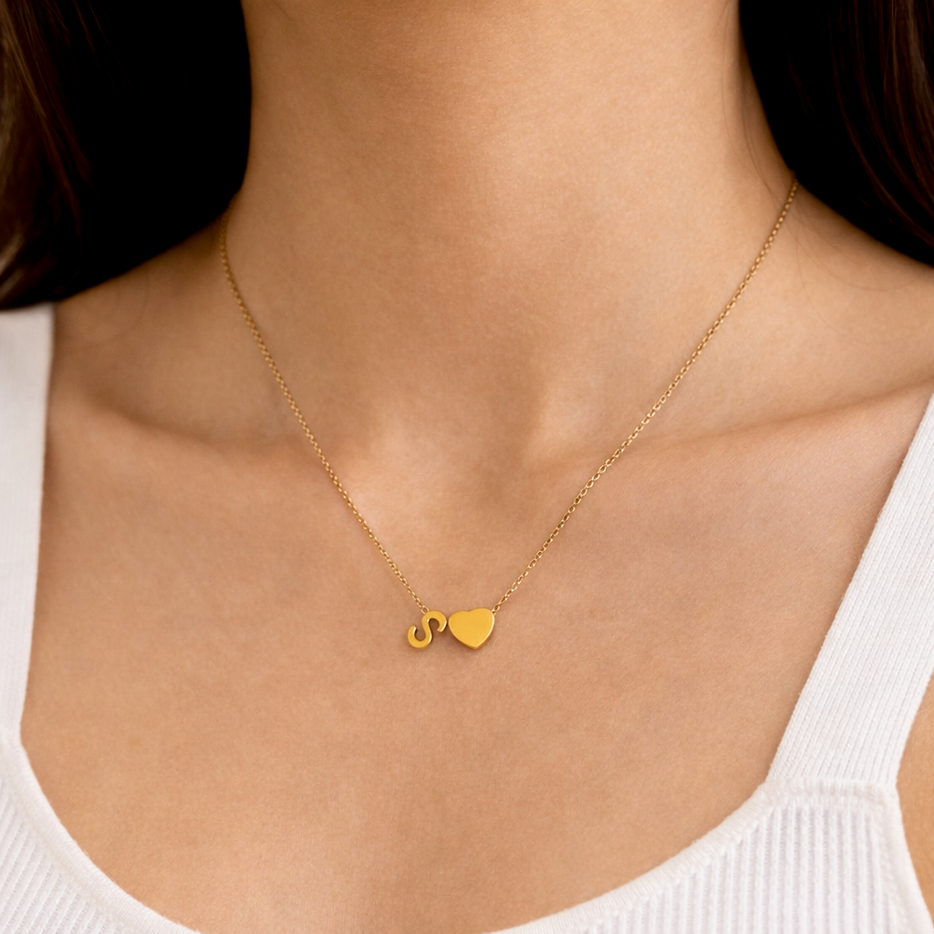 Gold-plated Titanium Necklace