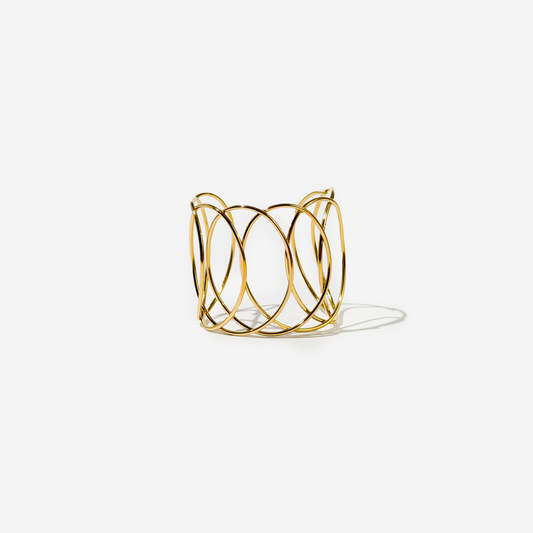 Gold-plated Titanium Bracelet