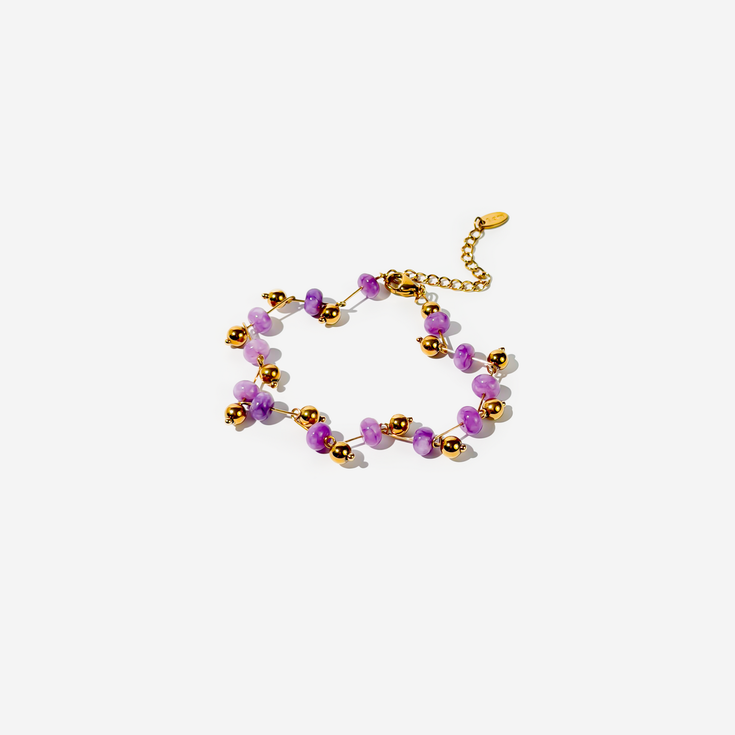 Gold-plated Titanium Bracelet