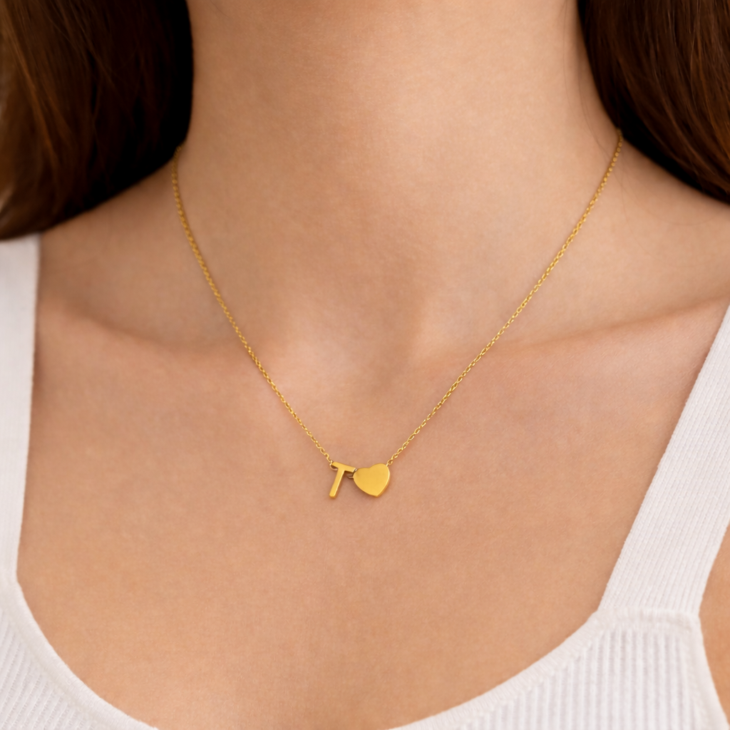 Gold-plated Titanium Necklace