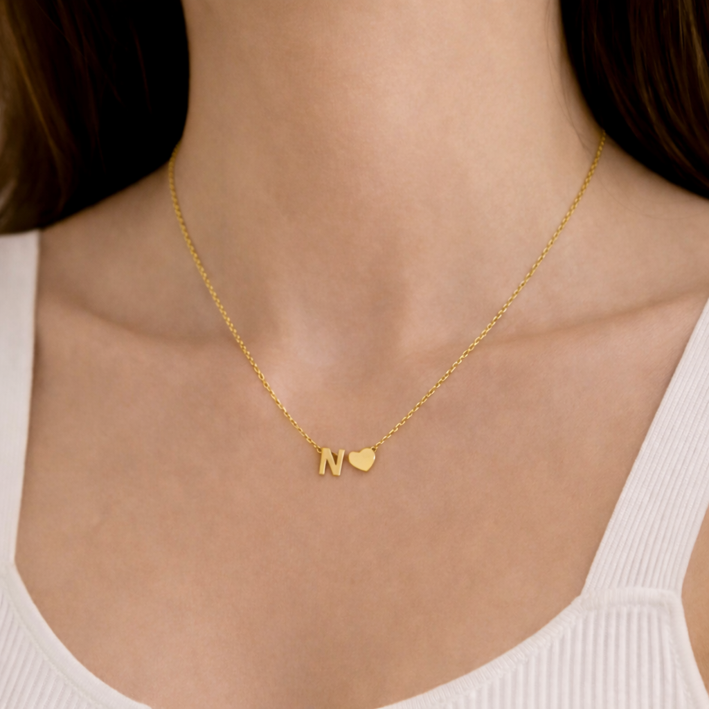 Gold-plated Titanium Necklace