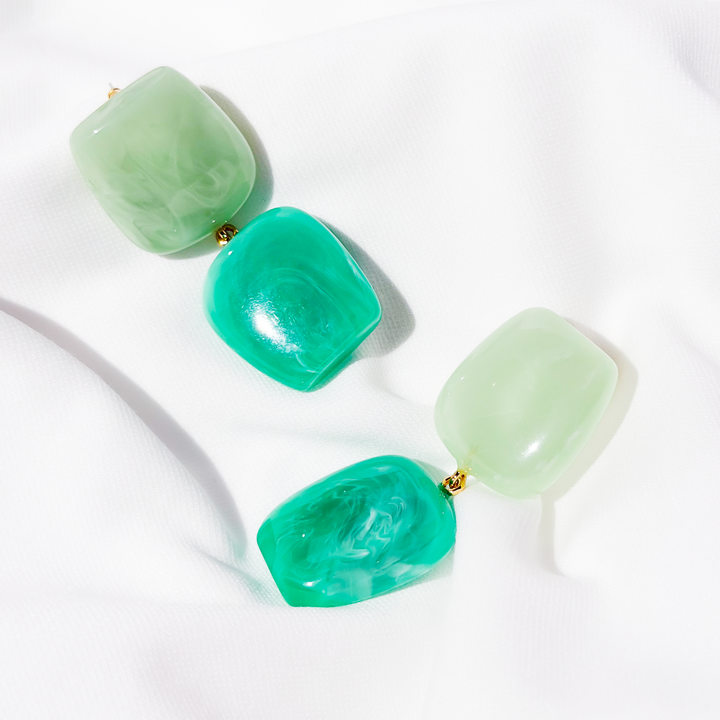 Silver with Pendants Earrings