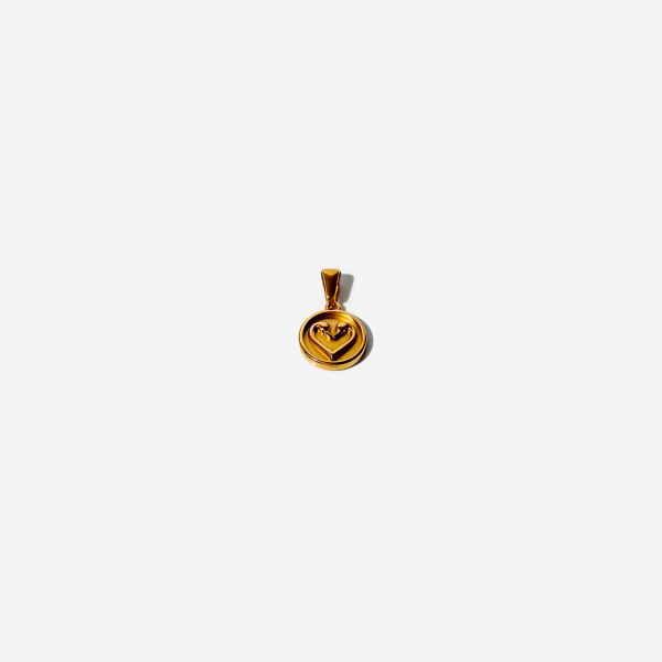 Gold-plated Titanium Charm