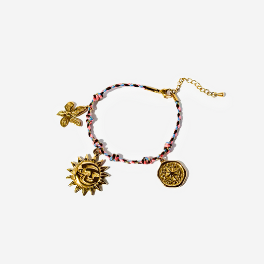 Gold-plated Titanium Bracelet